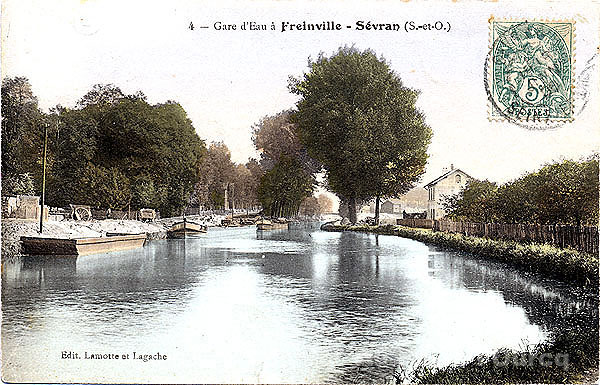 4 - Gare d'Eau à Freinville - Sévran (S.et O.)